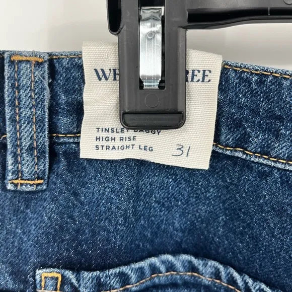 We the Free Tinsley baggy high rise jeans 31 carpenter