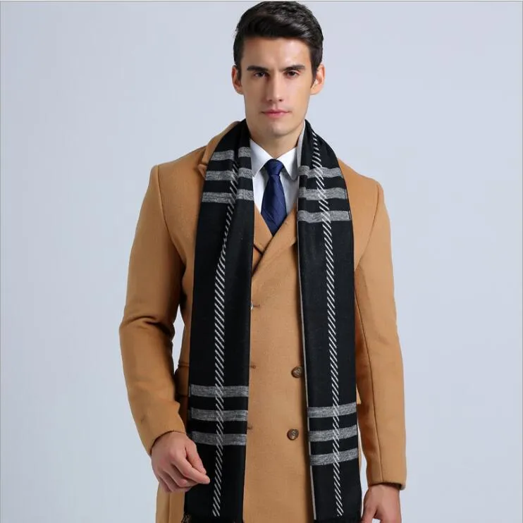 West Louis™ Design Plaid Cotton Luxury Wrap Scarf