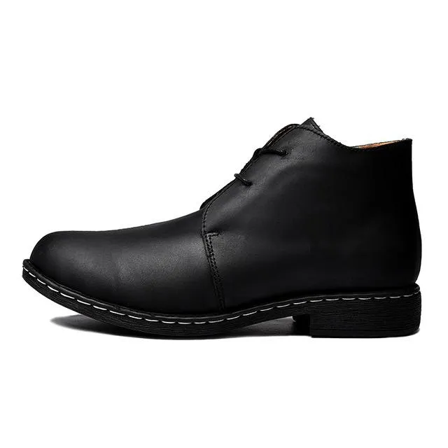 West Louis™ Genuine Leather Causal Outdoor Boots