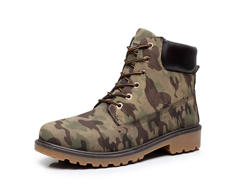 West Louis™ Trending Camo Boots