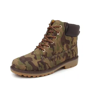 West Louis™ Trending Camo Boots