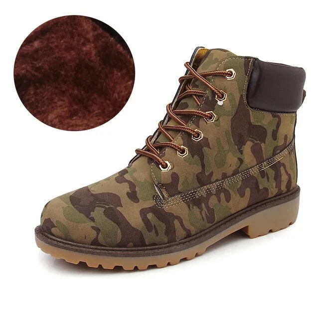 West Louis™ Trending Camo Boots