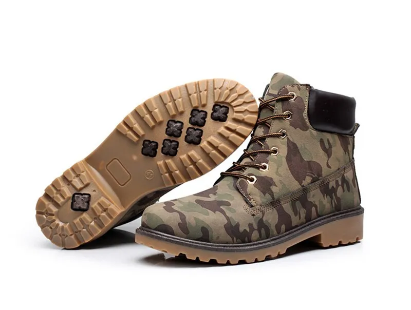 West Louis™ Trending Camo Boots