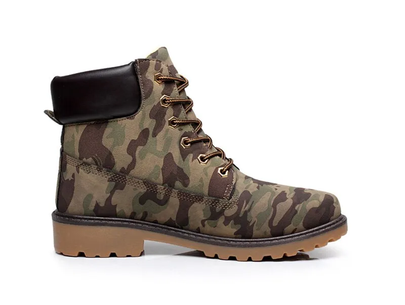 West Louis™ Trending Camo Boots