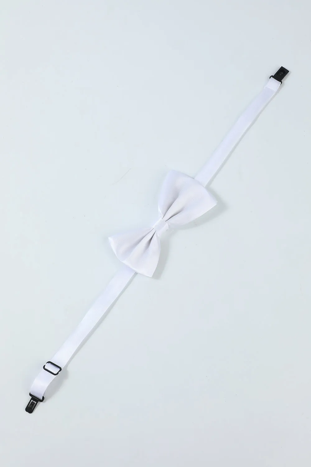 White 1920s Accessories Set for Men