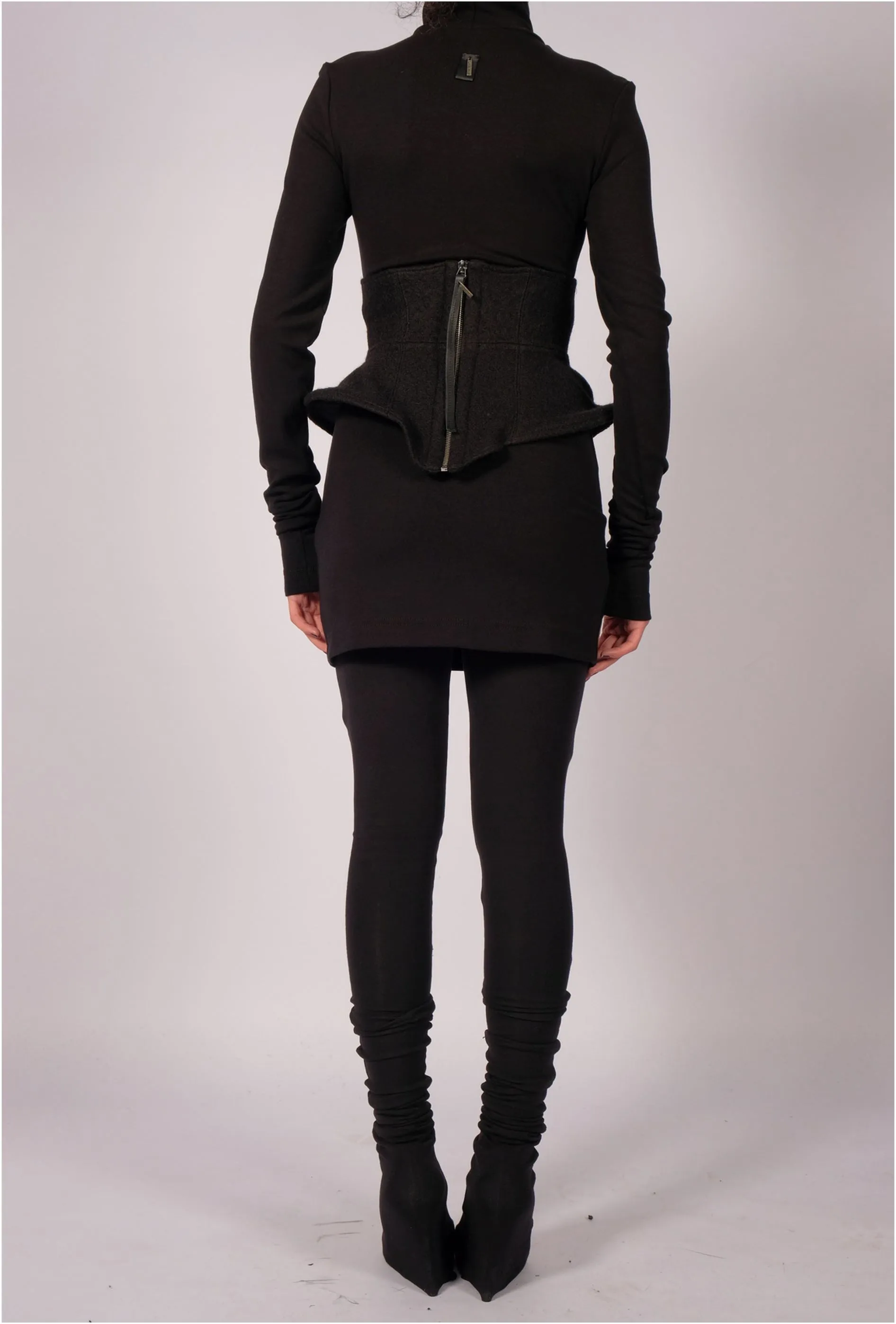 Wide Wool Corset Belt
