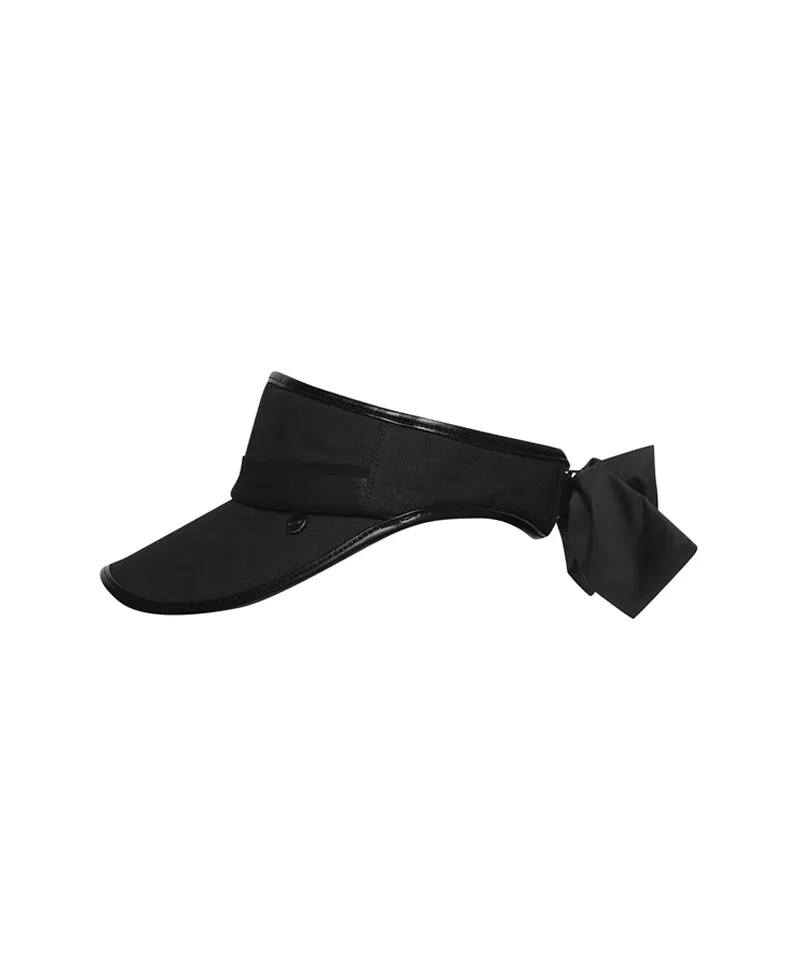 WideAngle: Co Logo Tape Visor L - Black