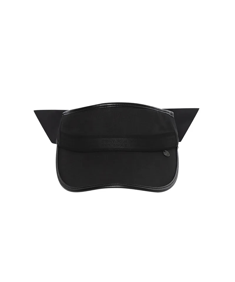 WideAngle: Co Logo Tape Visor L - Black