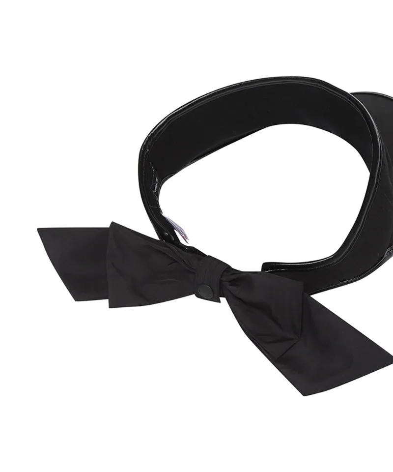 WideAngle: Co Logo Tape Visor L - Black