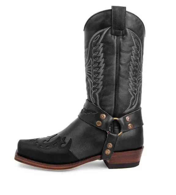Winter Fashion British Men Top Quality PU Leather Slip on Boots Breathable Chelsea Boots Male Casual Zapatos De Hombre