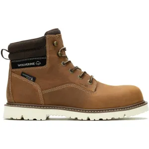 Wolverine Men's Revival 6" Comp Toe WP Work Boot- Wheat- W241018