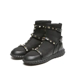 Women Boots  Breathable Runway Socks Booties Slip On