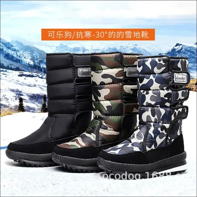 Women snow boots platform winter boots thick plush waterproof non-slip boots fashion women winter