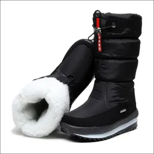 Women snow boots platform winter boots thick plush waterproof non-slip boots fashion women winter