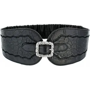 Women's Brighton | That Girl Tuxedo Stretch Belt | Black