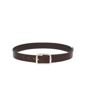 Womens Classic Leather Belt - Tan