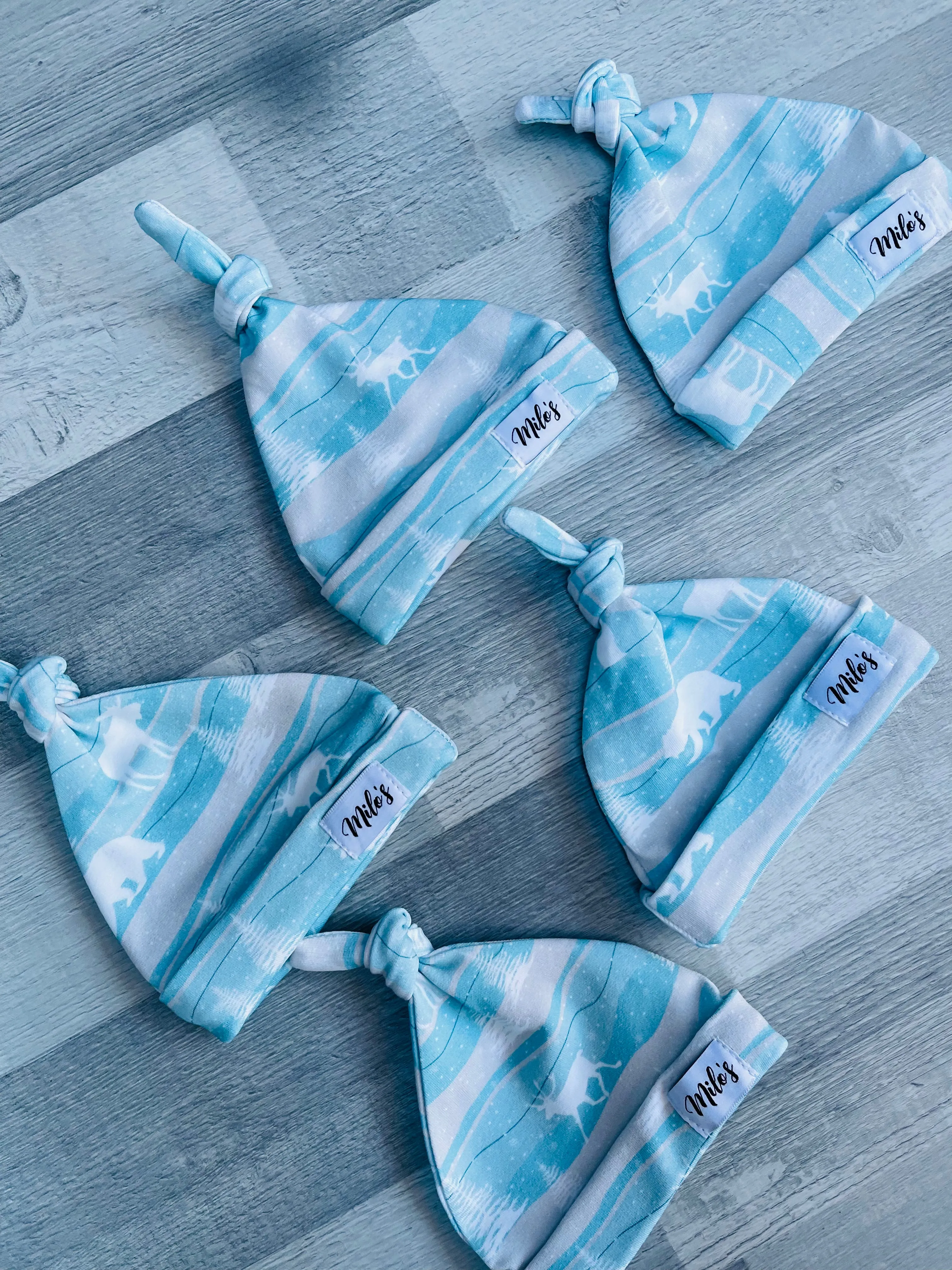 Wonderland Knot Top Baby Hat
