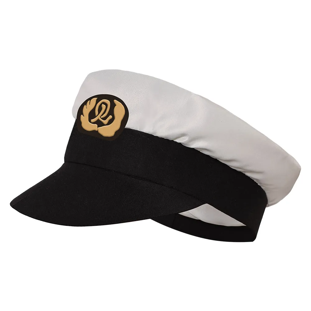 Wonka 2023 Oompa-Loompa Movie White Hat Cosplay Costume Accessories