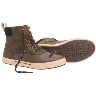 Xtratuf Men's Leather Lace 6" Waterproof Ankle Deck Work Boot -Brown- LAL900