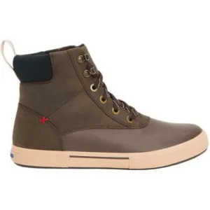 Xtratuf Men's Leather Lace 6" Waterproof Ankle Deck Work Boot -Brown- LAL900