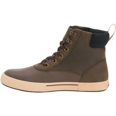 Xtratuf Men's Leather Lace 6" Waterproof Ankle Deck Work Boot -Brown- LAL900