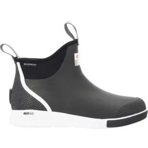 Xtratuf Men's Sport 6" Waterproof Ankle Deck Work Boot - Black - ADSM000