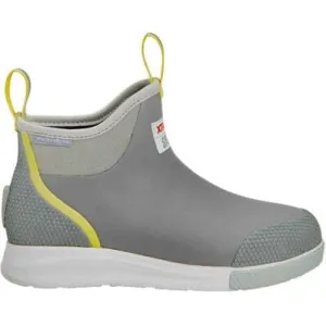 Xtratuf Women's Ankle 6" Waterproof Slip Resist Deck Sport Boot -Grey- ADSW108
