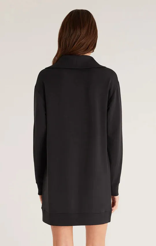 Z Supply Abigail Half Zip Mini Dress