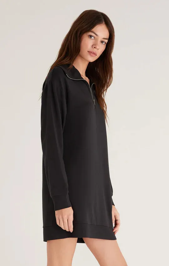 Z Supply Abigail Half Zip Mini Dress