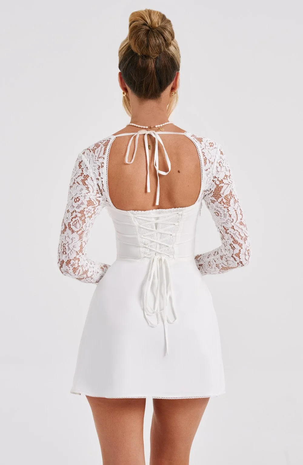 Zoe Mini Dress - Ivory