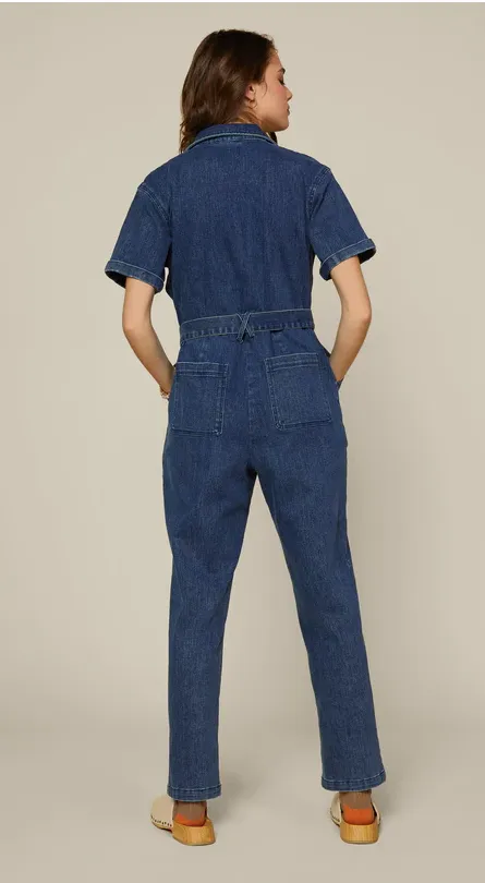 Zoey Denim Jumpsuit